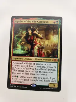 Agatha of the Vile Cauldron Mythic Wilds of Eldraine Nm Mint 0199 [PACK FRESH] - Image 1