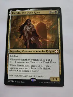 Elenda, the Dusk Rose #0268 Commander: the Lost Caverns of Ixalan Regular LP - Image 1