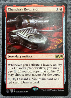 MTG - Chandra's Regulator - Core Set 2020 - Near Mint - Rare - Image 1