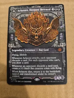 Aclazotz, Deepest Betrayal -MTG- (Showcase) The Lost Caverns of Ixalan Regular - Image 1