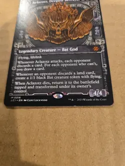 Aclazotz, Deepest Betrayal -MTG- (Showcase) The Lost Caverns of Ixalan Regular - Image 2
