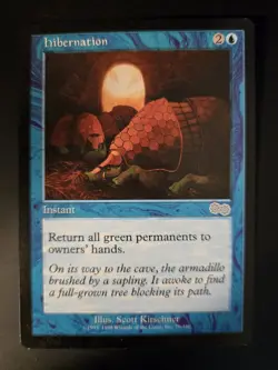 Hibernation NM Urza's Saga MTG FREE SHIPPING - Image 1