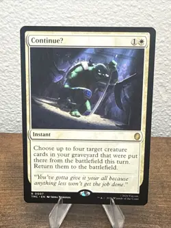 ContinueU 0007 Regular Teenage Mutant Ninja Turtles Magic The Gathering - Image 1