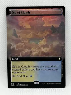 Sea of Clouds (Extended Art) Commander Legends: Battle for Baldur's Gate Foil - Image 1