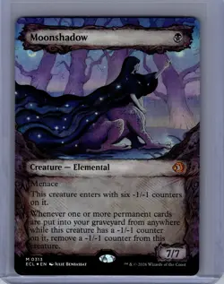 Moonshadow (0313) (Showcase) Foil M Lorwyn Eclipsed 313 NM - Image 1