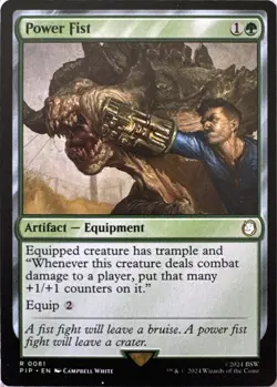 Power Fist 0081 - Fallout - MTG - NM - Image 1