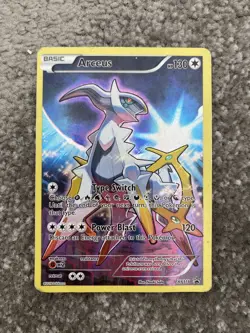 Pokemon TCG Arceus XY116 Full Art Black Star Promo Card - Image 1