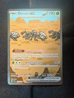 2024 Pokemon TCG Durant ex 236/191 SIR - Surging Sparks - NM/NM+ w/ FREE SHIP - Image 1