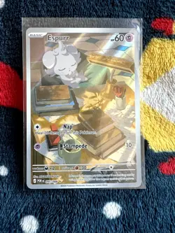 Espurr Perfect Order Pokemon Illustration Rare Holofoil 095/088 - Image 1