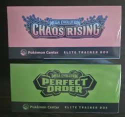 **SEALED** POKEMON CENTER ETB - Chaos Rising + Perfect Order - Lot of 2 - Image 5