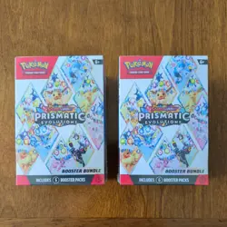Pokemon: Scarlet & Violet - Prismatic Evolutions Booster Box, X2, Factory Sealed - Image 1
