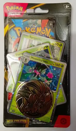 Pokemon TCG Meowscarada Mega Evolution Checklane Blister - Brand New & Sealed - Image 1