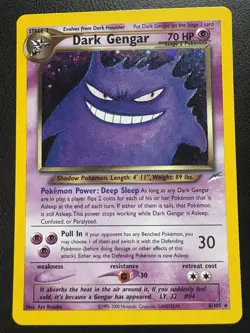 Pokemon Dark Gengar Neo Destiny Holo 6/105 MP - Image 1