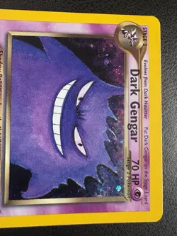 Pokemon Dark Gengar Neo Destiny Holo 6/105 MP - Image 2