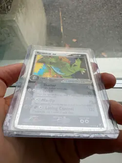 Pokemon Tyranitar ex 111/115 EX Unseen Forces Holo LP Vintage - Image 3