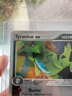 Pokemon Tyranitar ex 111/115 EX Unseen Forces Holo LP Vintage - Image 5