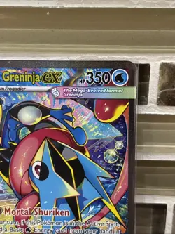 Mega Greninja Ex 116/086 SIR Mega Evolution EX Chaos Rising Pokemon - Image 4