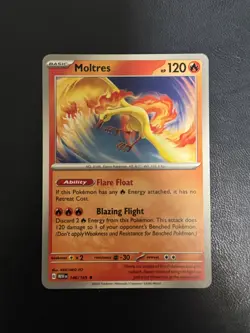 Pokemon TCG Moltres 146/165 (Deck Exclusives) Scarlet & Violet 151 NON-HOLO! - Image 1