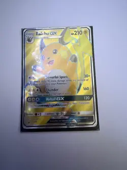Pokemon TCG Raichu GX SM90 SM Holo Promo 210 HP Stage 1 Card English - Image 1