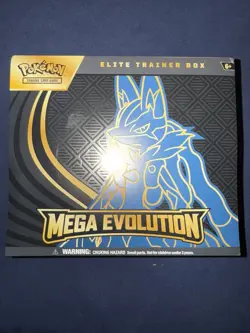 Pokemon TCG Mega Evolution Elite Trainer Box ETB Mega Lucario Factory Sealed - Image 1