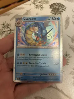 Gyarados 043/193 Paldea Evolved Holo Rare 180 HP EN 2023 Cosmos - Image 3