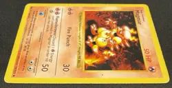 Magmar 36/102 Uncommon Non Holo Base Set Shadowless 1999 Vintage Pokemon TCG MP - Image 3
