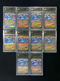 2025 Pokemon Japanese M2 Mega Charizard X ex 013/080 RR RPA 10 Lot*10 B PC46 - Image 1