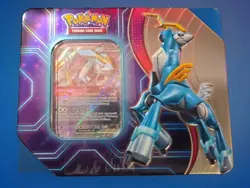 *SEALED* Pokemon Paradox Clash Tin - Iron Crown Ex w/ 5 Booster Packs - Image 1