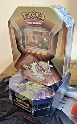 Triple Whammy Tin: Tyranitar Holo Promo. 3 booster Packs Factory Sealed Pokemon - Image 2