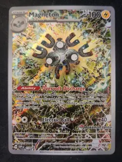 Magneton 159 Pokemon Center Exclusive Stamped Promo Surging Sparks ETB NEAR MINT - Image 1