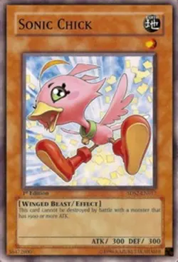 Sonic Chick - 5DS2-EN017 - Common - 1st Edition Lightly Played 5D's Starter Deck - Image 1