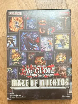 Kanomi Yu-Gi-Oh! Shonen Jump Maze of Muertos Box Read Description TCG Japan Art - Image 1