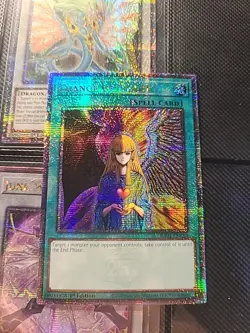 Yugioh! Change of Heart - RA01-EN050 - Quarter Century Secret Rare - 1st Edition - Image 1
