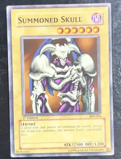 Summoned Skull SDY-004 Starter Deck: Yugi 1st Edition LP - Image 1