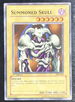 Summoned Skull SDY-004 Starter Deck: Yugi 1st Edition LP - Image 2