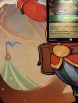 Lorcana Cold Foil - Strange Things 95/204 -Wilds Unknown - Image 4