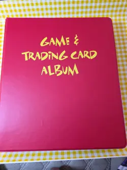 Magic The Gathering MTG Huge Binder Collection Lot Vintage Cards Red Binder Too - Image 1