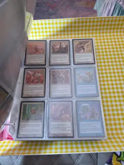 Magic The Gathering MTG Huge Binder Collection Lot Vintage Cards Red Binder Too - Image 3