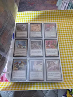 Magic The Gathering MTG Huge Binder Collection Lot Vintage Cards Red Binder Too - Image 4