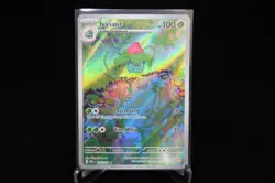 Pokemon Ivysaur 167/165 Illustration Rare SV 151 SIR Holo NM Card 2023 EN - Image 4
