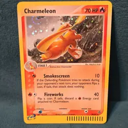 Charmeleon 99/97 EX Dragon Secret Rare Holo Pokemon Card 2003 (Swirl under name) - Image 1