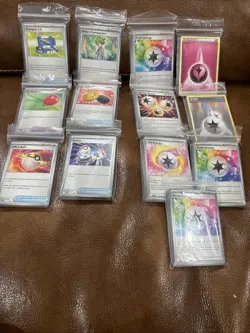 TCG Pokemon 2025 Trainer Supporter & Energy Cards Lot Of 390 - Image 1