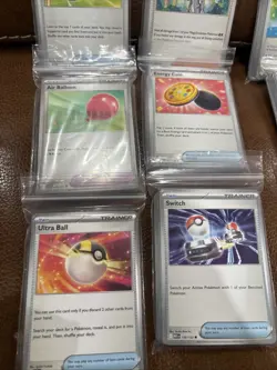 TCG Pokemon 2025 Trainer Supporter & Energy Cards Lot Of 390 - Image 3