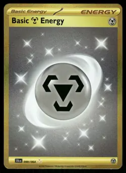 Pokemon Cards Basic Metal Energy 099/064 Shrouded Fable Hyper Rare NM - Image 1