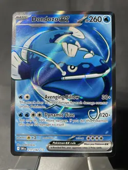 Dondozo ex 211/182 SV10: Destined Rivals Ultra Rare Pokemon TCG Card NM - Image 1