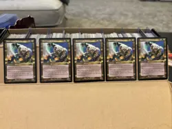 5x Magic the Gathering MTG Sabertooth Nishoba (268) Invasion LP - Image 1