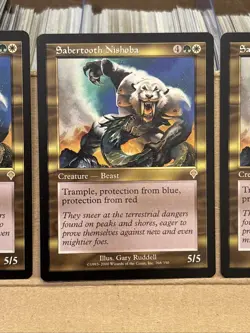 5x Magic the Gathering MTG Sabertooth Nishoba (268) Invasion LP - Image 4