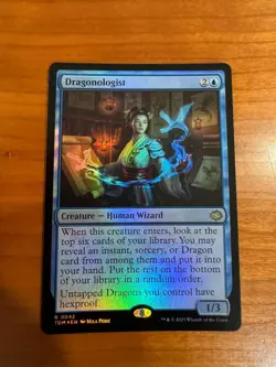 DRAGONOLOGIST 42 R TARKIR: DRAGONSTORM MAGIC: THE GATHERING NEAR MINT - Image 1