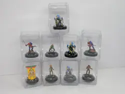 HeroClix Iron Maiden Counter Top Display Box With 9 Figures - Image 2