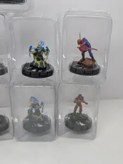 HeroClix Iron Maiden Counter Top Display Box With 9 Figures - Image 4